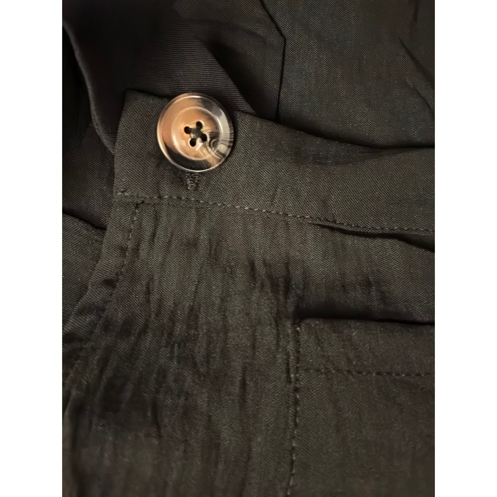 Dokotoo 2X Black Wide Leg Jumpsuit Pockets Bib Front Casual - Picture 6 of 7